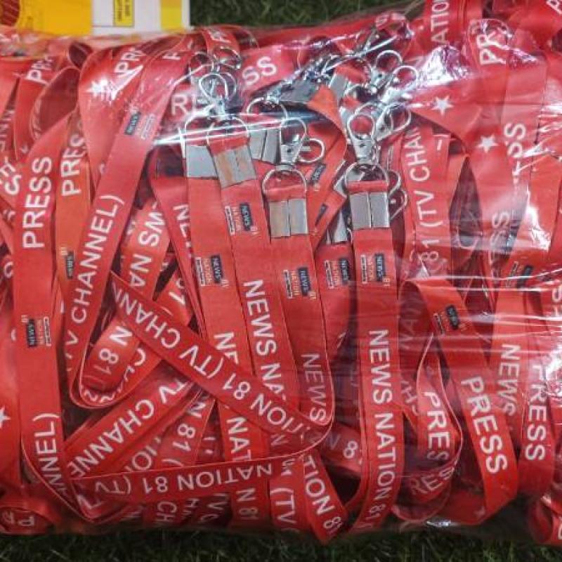 Multicolor Lanyard (With Clip & Hook)