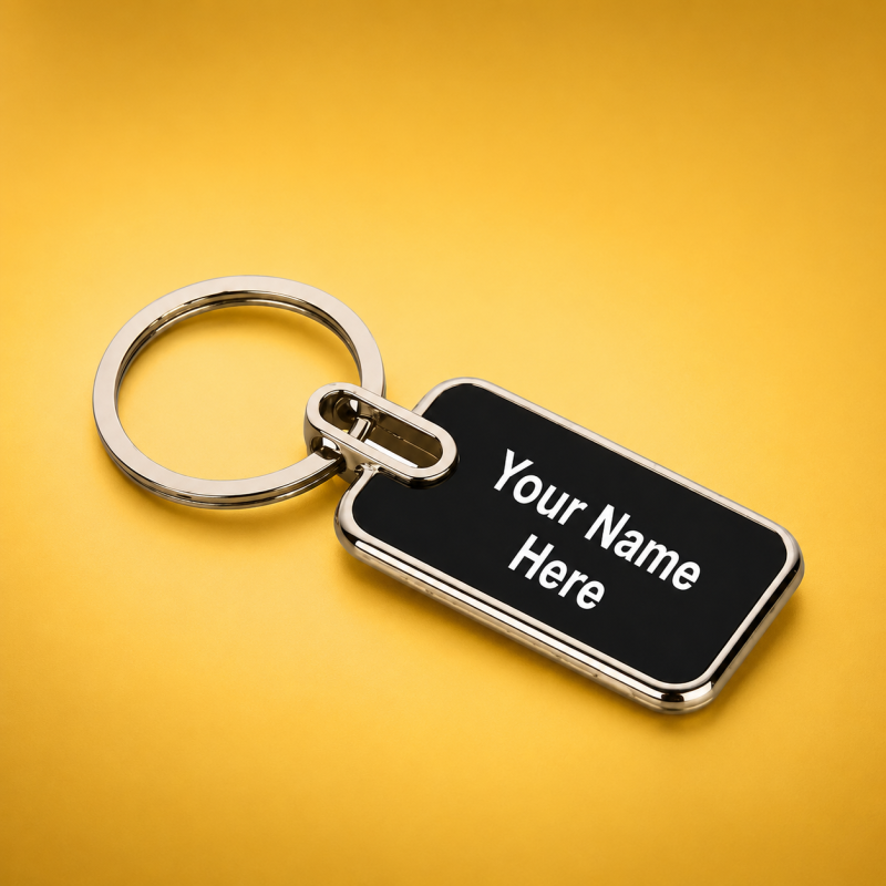 Personalized Metal Keychains With Name