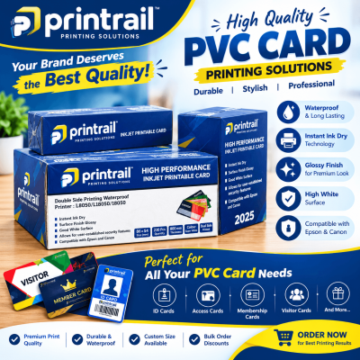 Blank White PVC Card | PVC Cards for Inkjet Printers