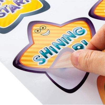 customize round stickers (circle labels)