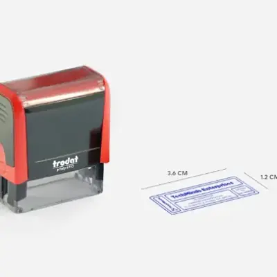 Self Inking Rubber Stamp